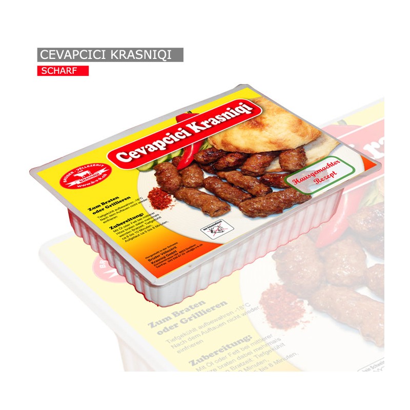 Krasniqi Cevapcici scharf 450gr